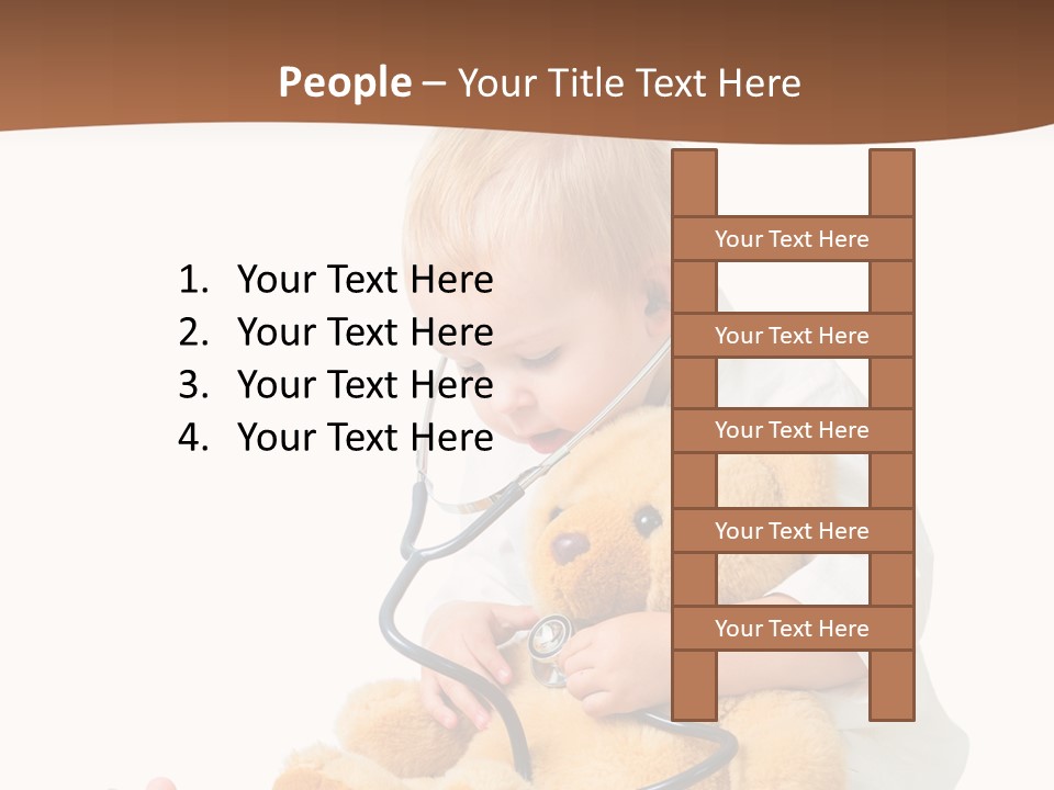 One Happy Staff PowerPoint Template