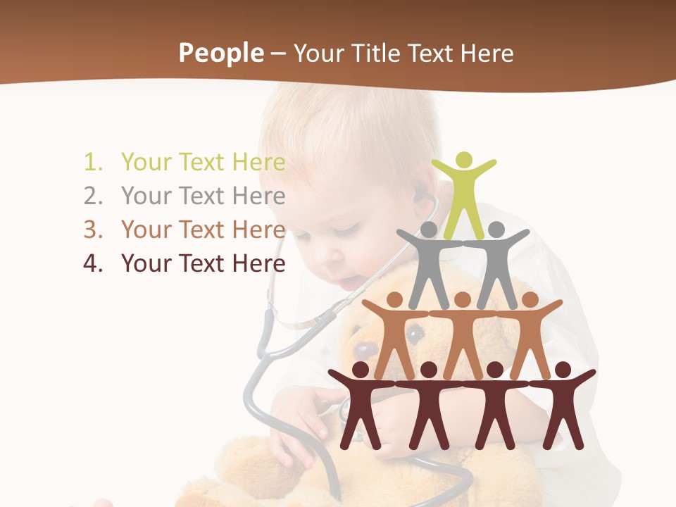 One Happy Staff PowerPoint Template