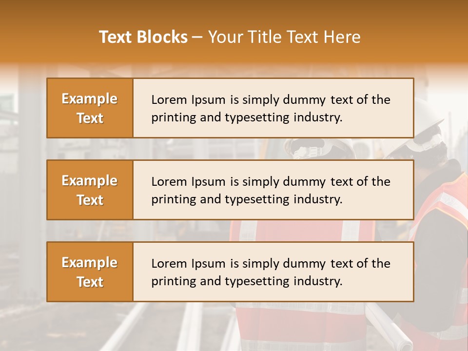 Foreman Maintenance Asian PowerPoint Template