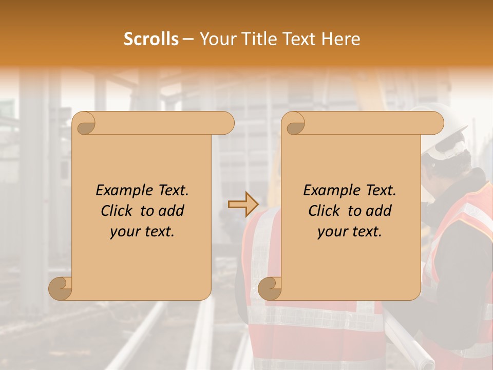 Foreman Maintenance Asian PowerPoint Template