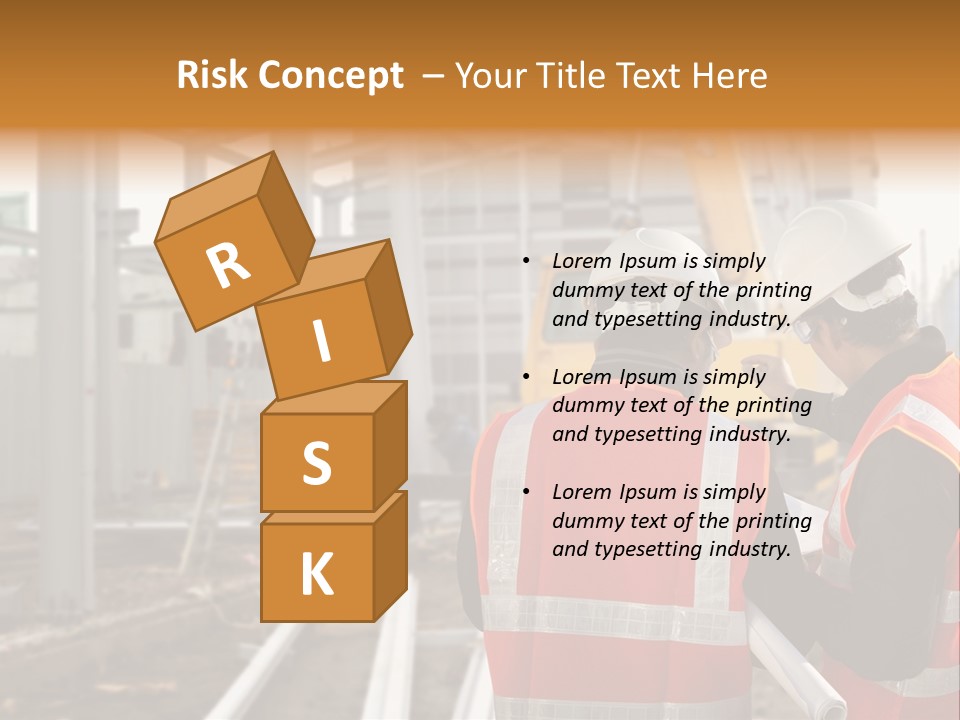 Foreman Maintenance Asian PowerPoint Template