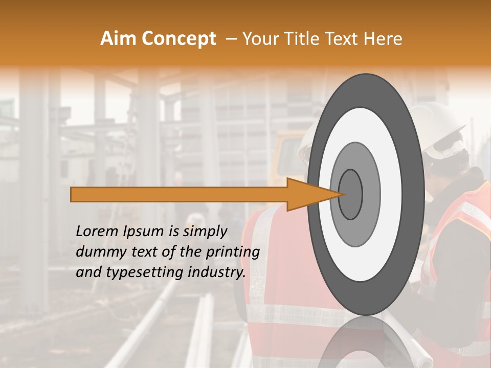 Foreman Maintenance Asian PowerPoint Template