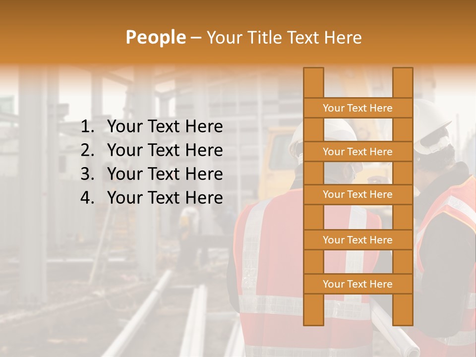 Foreman Maintenance Asian PowerPoint Template
