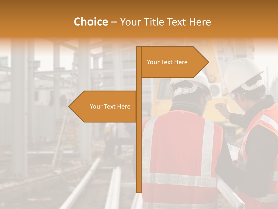 Foreman Maintenance Asian PowerPoint Template