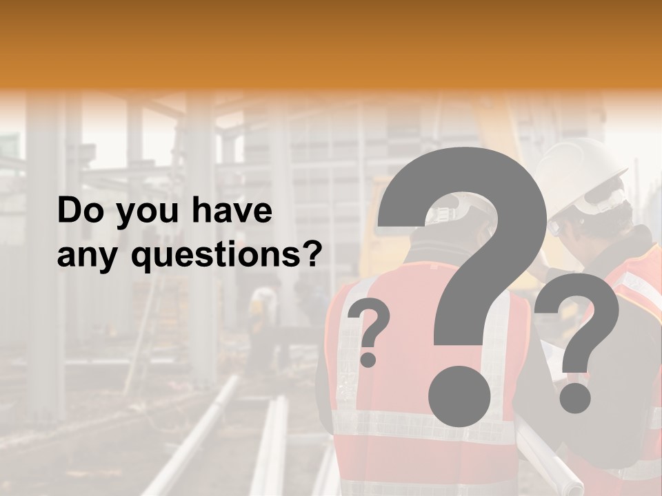 Foreman Maintenance Asian PowerPoint Template