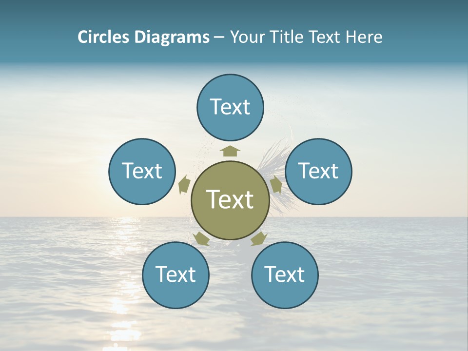 People Enjoyment Drops PowerPoint Template