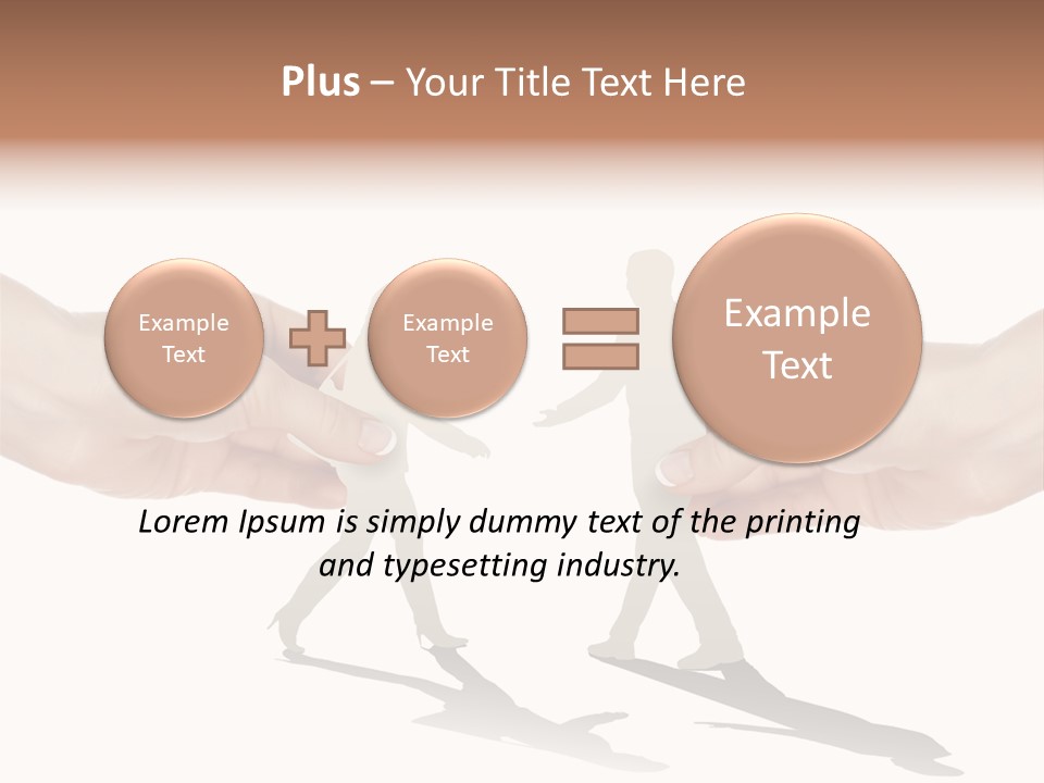 People Relationship Female PowerPoint Template