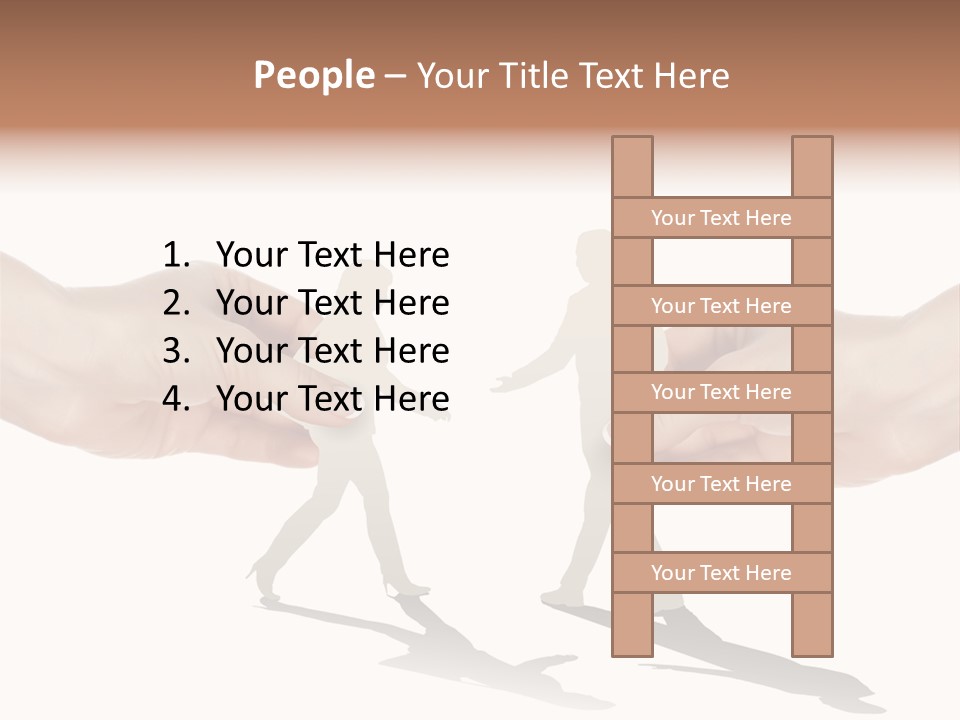 People Relationship Female PowerPoint Template