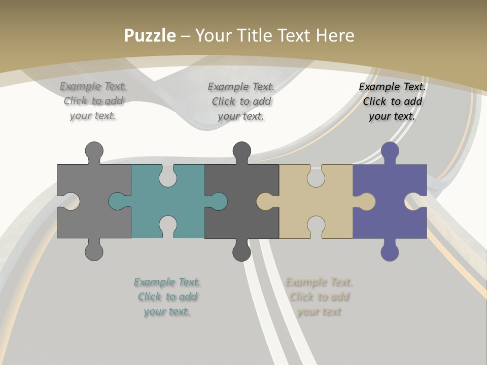 Curve Over Traffic PowerPoint Template