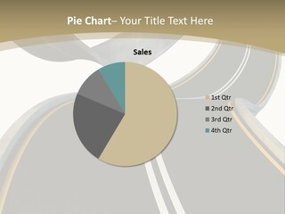 Curve Over Traffic PowerPoint Template