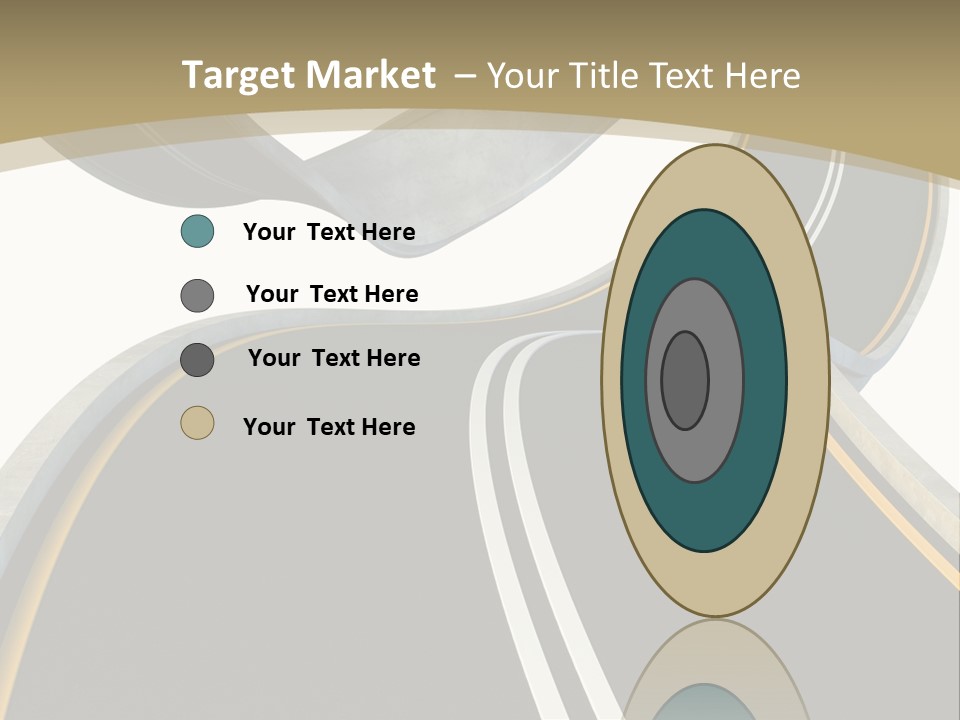 Curve Over Traffic PowerPoint Template