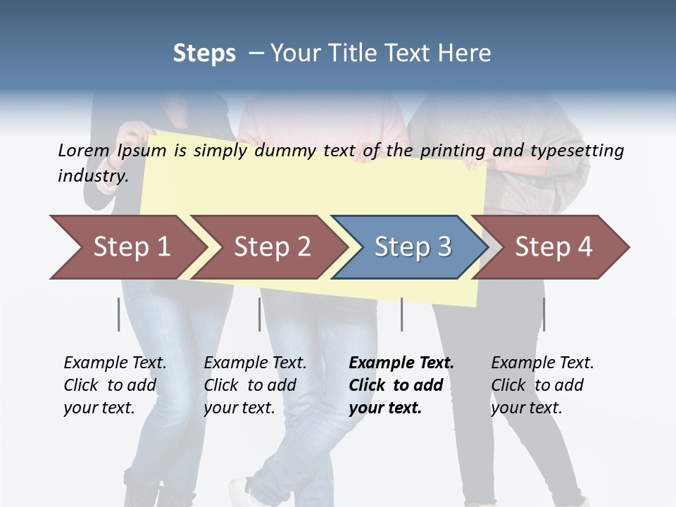 Document Blank Placard PowerPoint Template