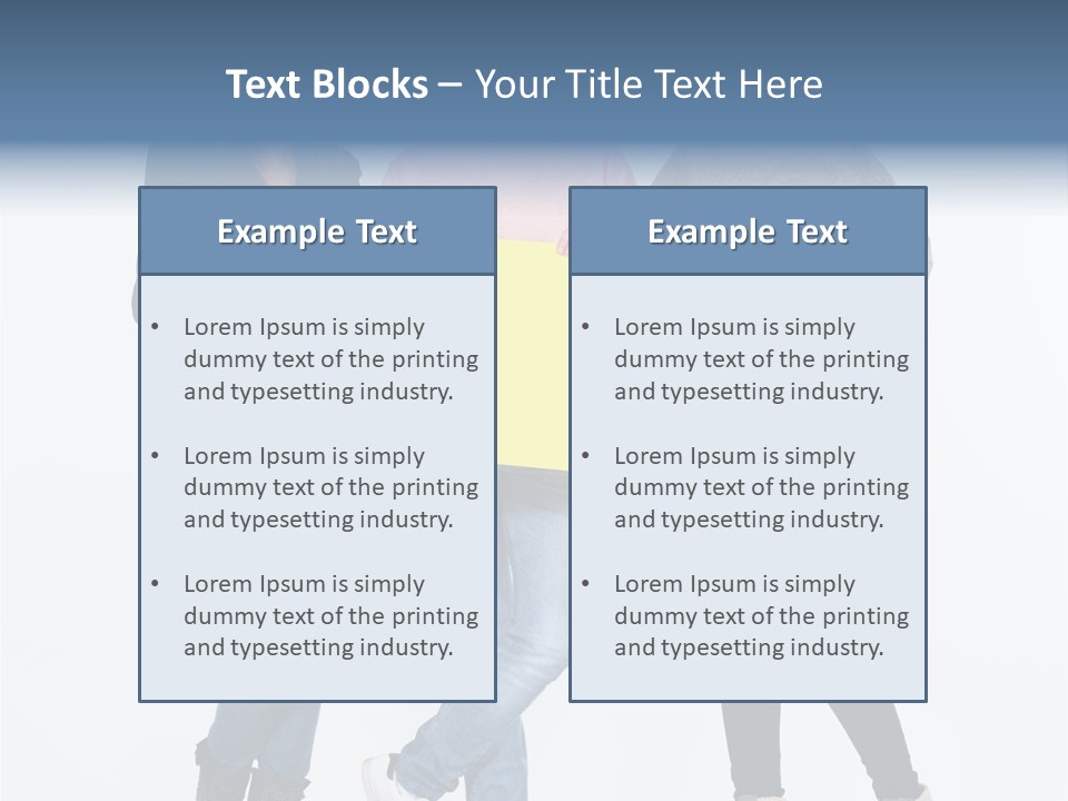 Document Blank Placard PowerPoint Template