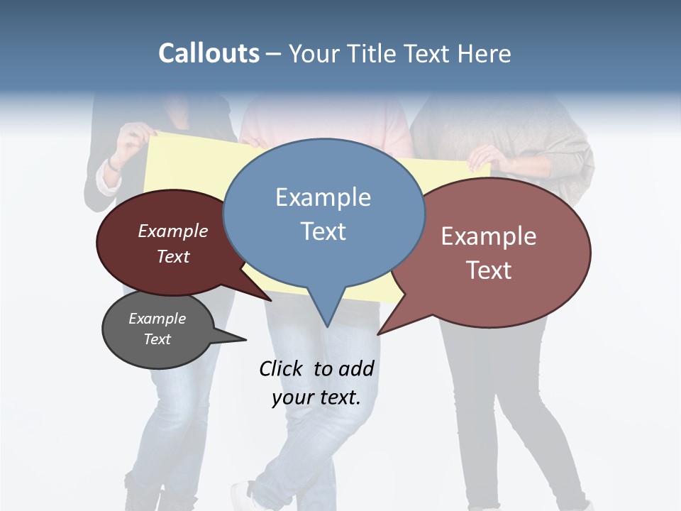 Document Blank Placard PowerPoint Template