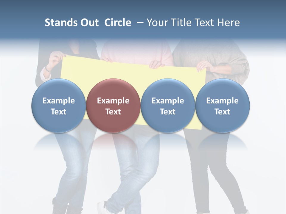 Document Blank Placard PowerPoint Template