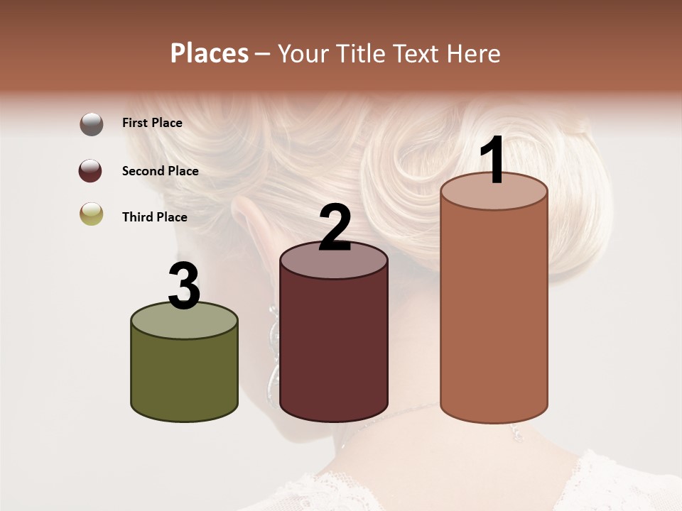 Isolated One Person PowerPoint Template