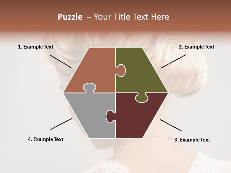 Isolated One Person PowerPoint Template
