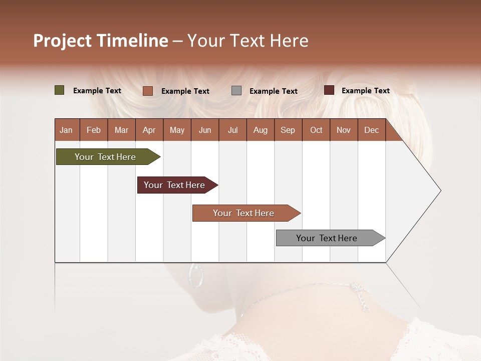 Isolated One Person PowerPoint Template