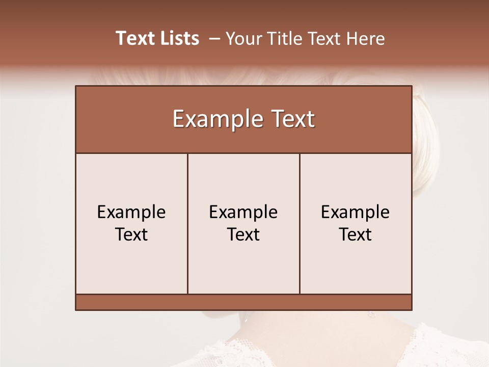 Isolated One Person PowerPoint Template