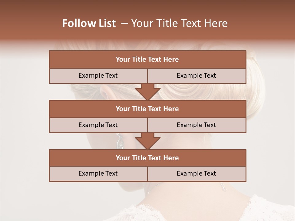 Isolated One Person PowerPoint Template