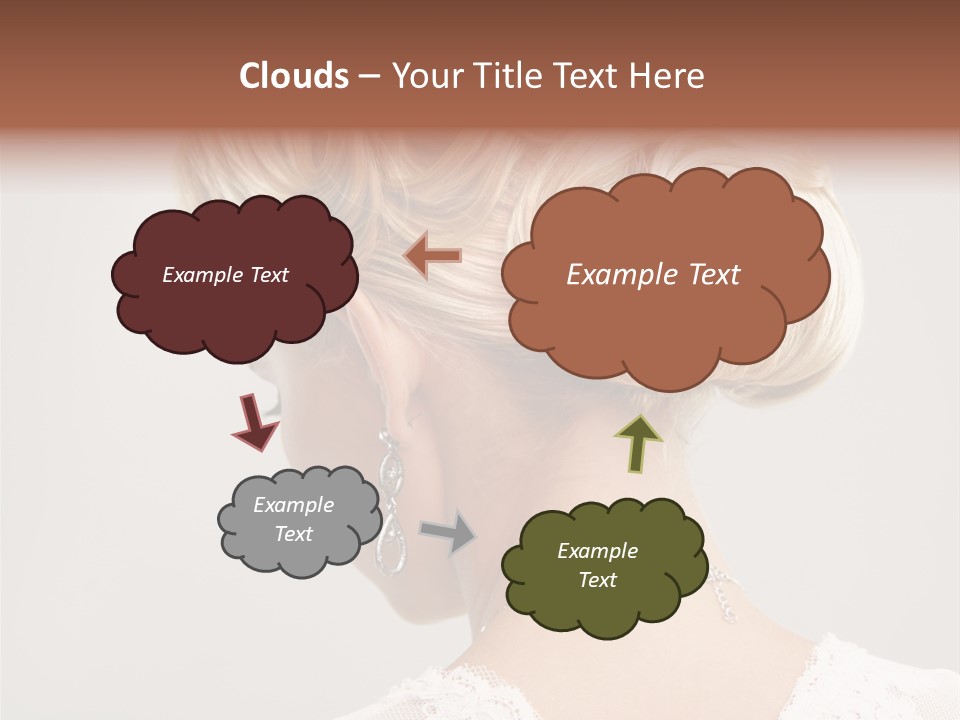 Isolated One Person PowerPoint Template