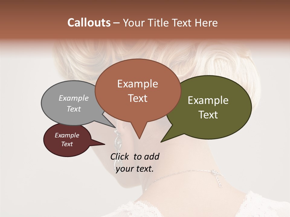 Isolated One Person PowerPoint Template