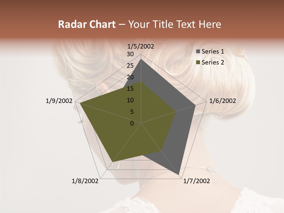 Isolated One Person PowerPoint Template