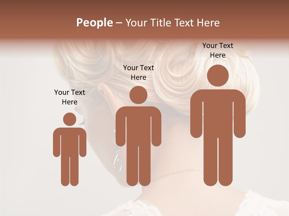 Isolated One Person PowerPoint Template
