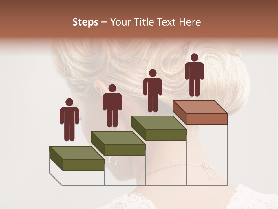 Isolated One Person PowerPoint Template