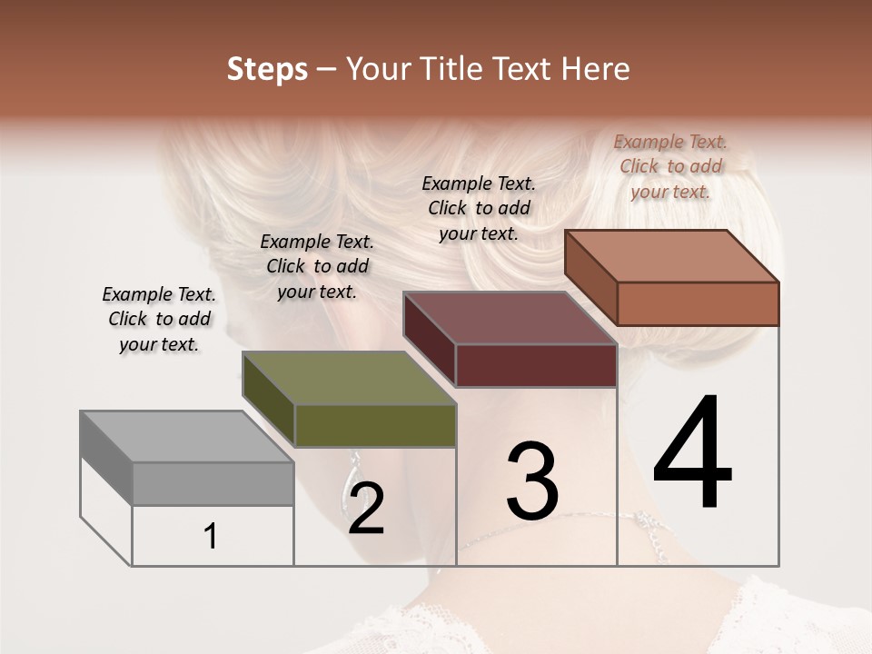 Isolated One Person PowerPoint Template