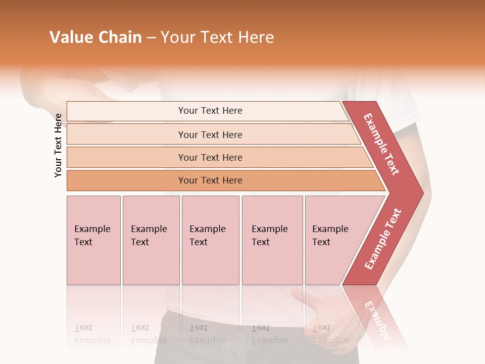 Teen Men White PowerPoint Template