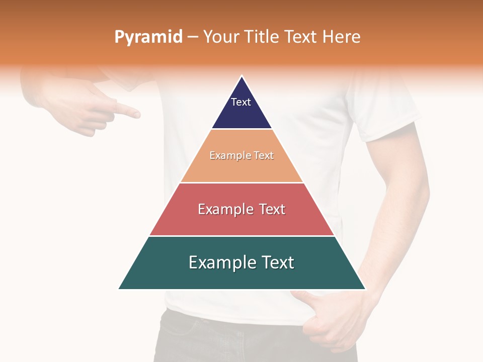 Teen Men White PowerPoint Template