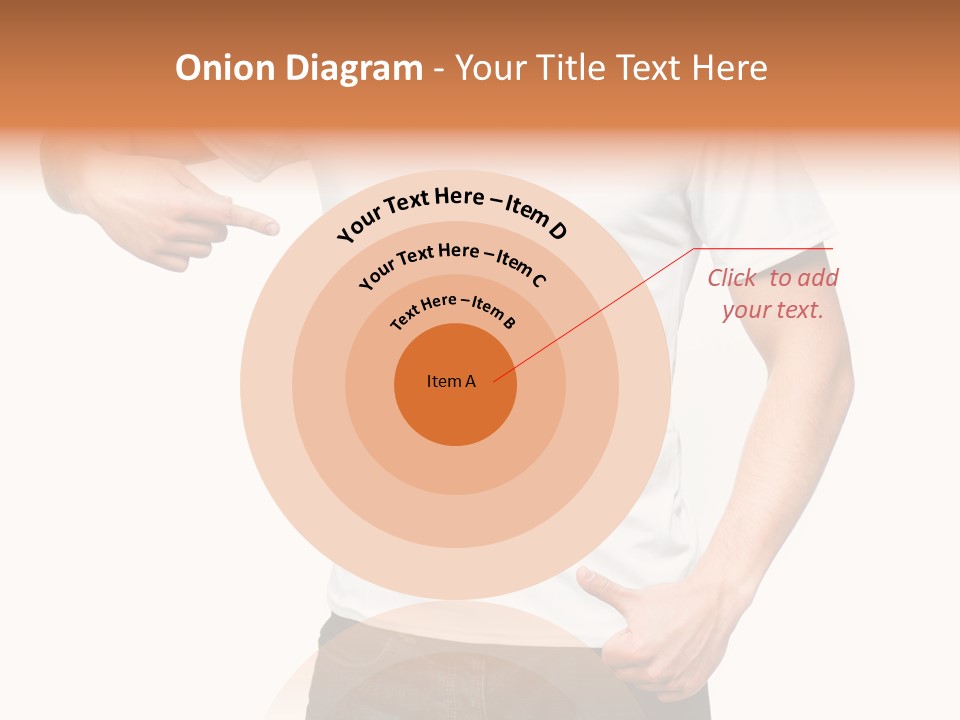 Teen Men White PowerPoint Template