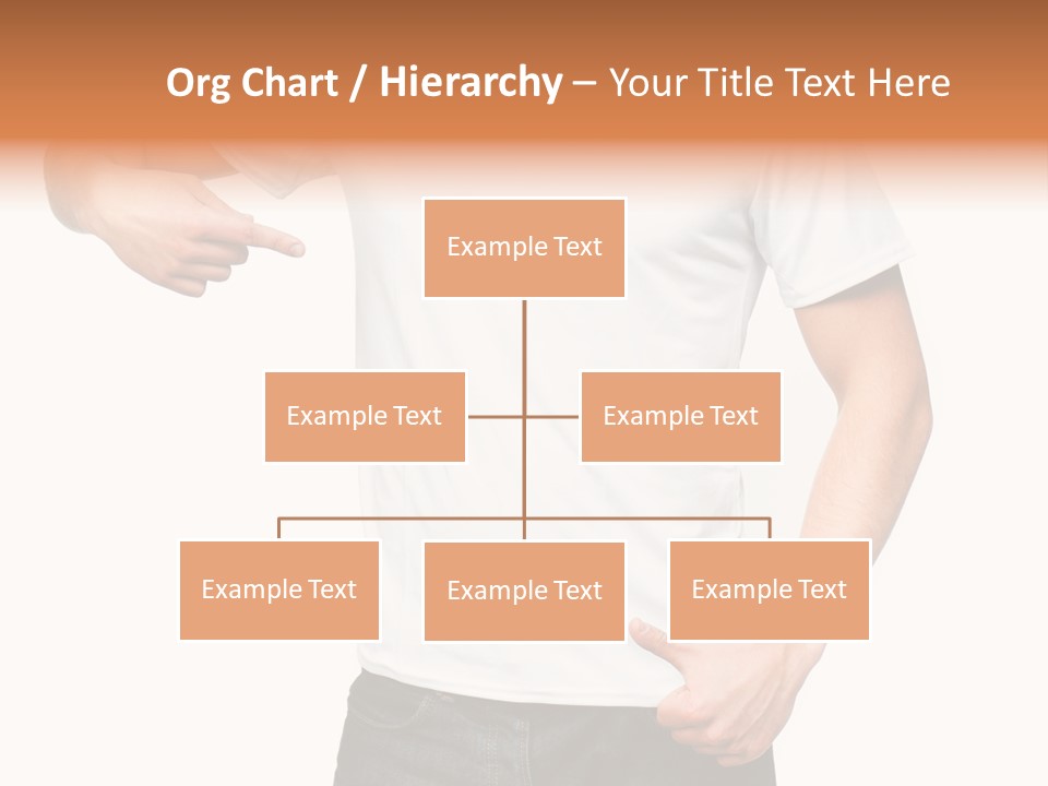 Teen Men White PowerPoint Template