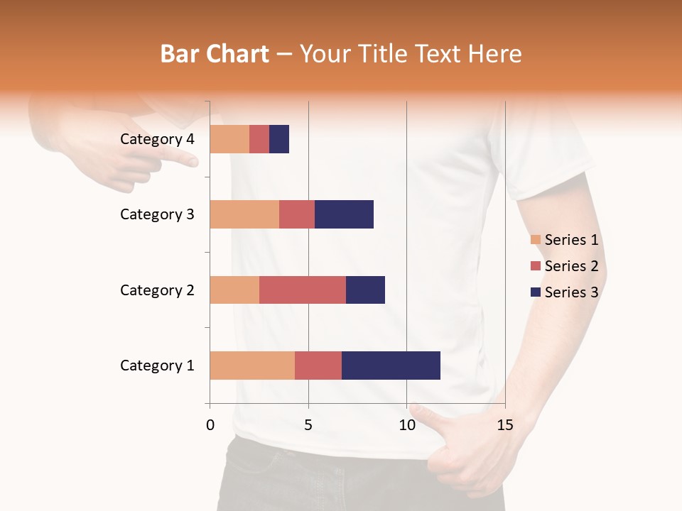 Teen Men White PowerPoint Template