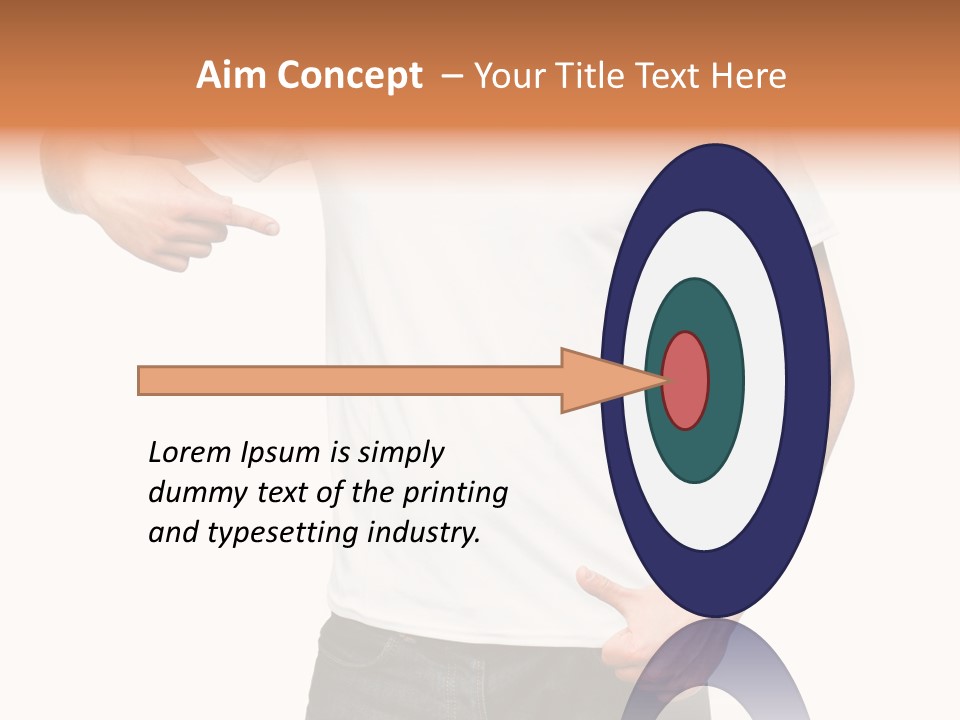 Teen Men White PowerPoint Template