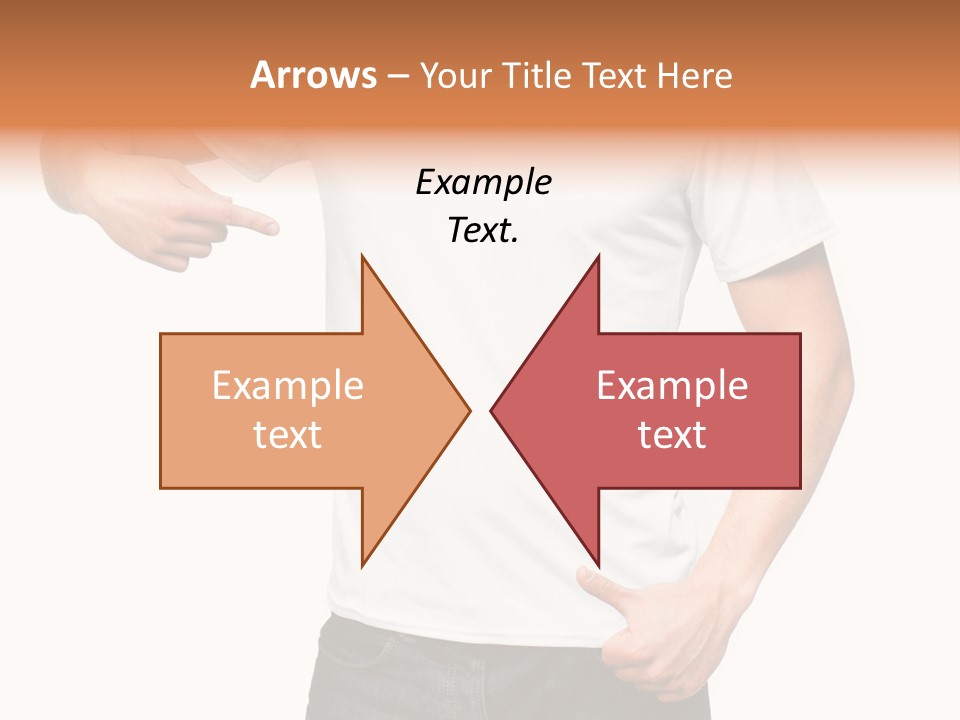 Teen Men White PowerPoint Template