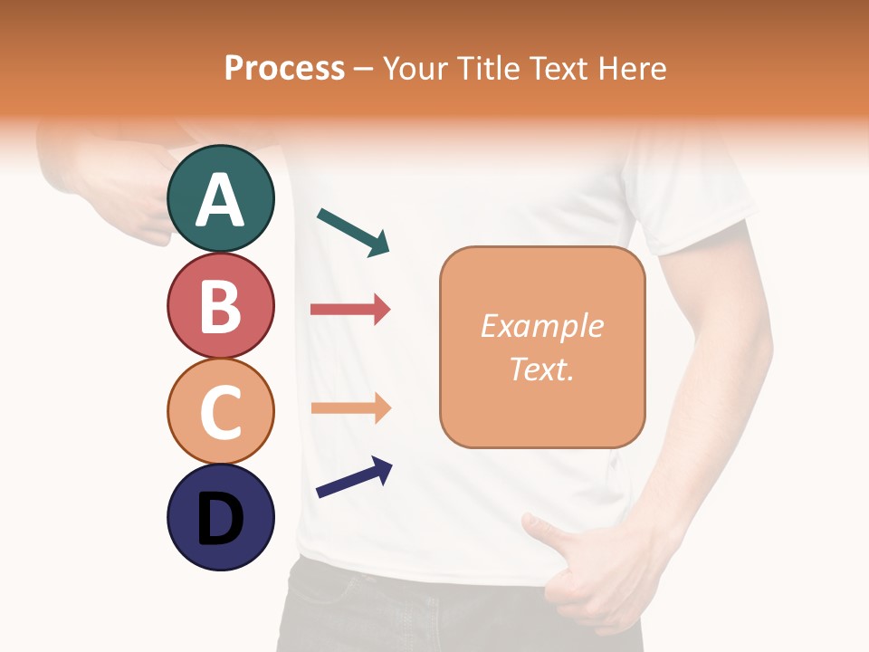 Teen Men White PowerPoint Template