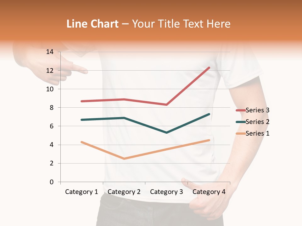 Teen Men White PowerPoint Template