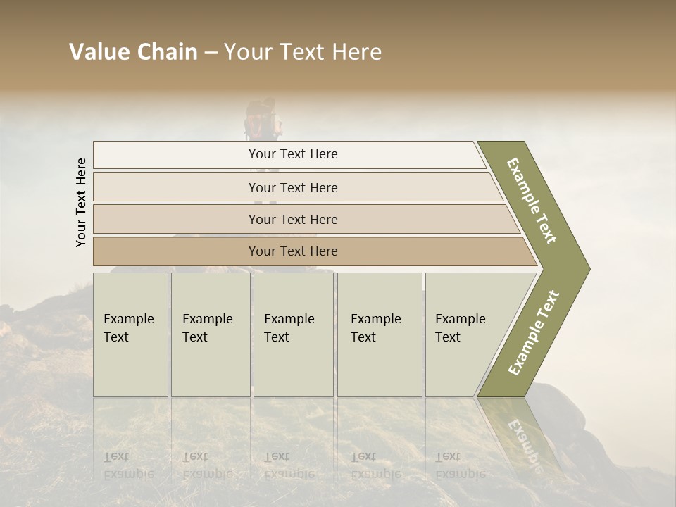 Sport Concept Backpack PowerPoint Template