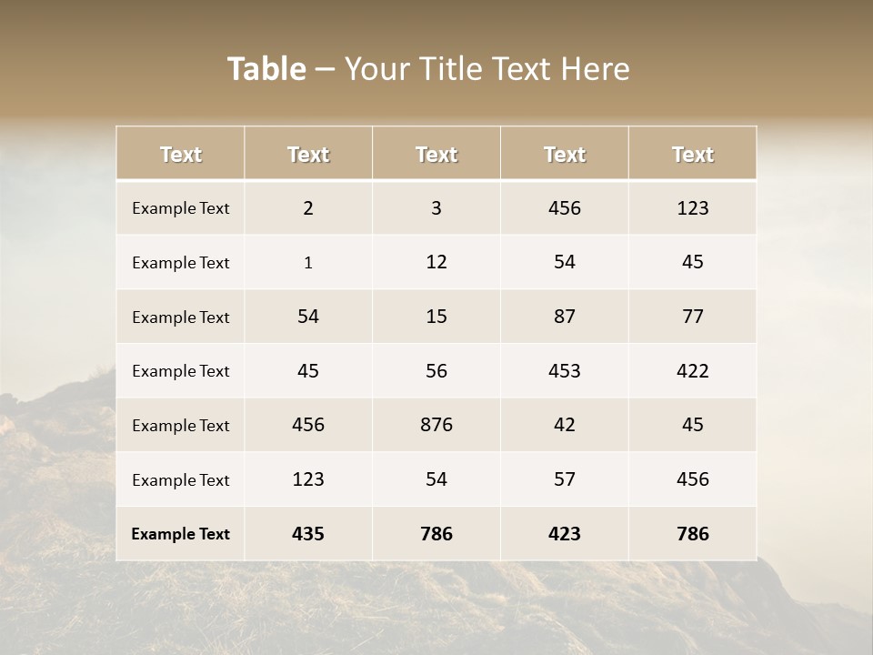 Sport Concept Backpack PowerPoint Template