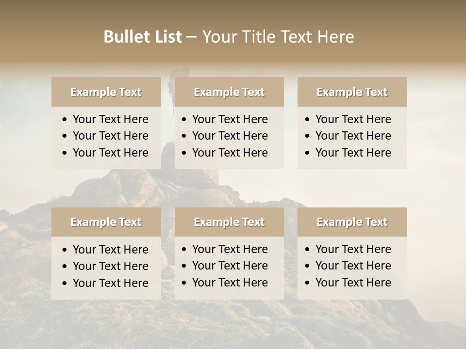 Sport Concept Backpack PowerPoint Template