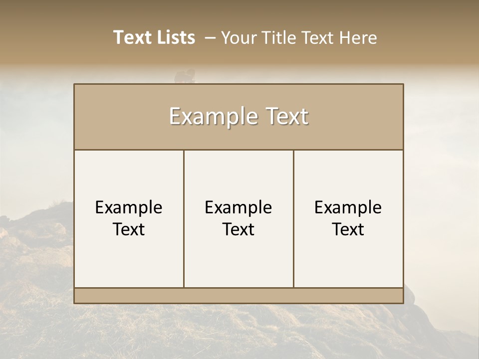 Sport Concept Backpack PowerPoint Template