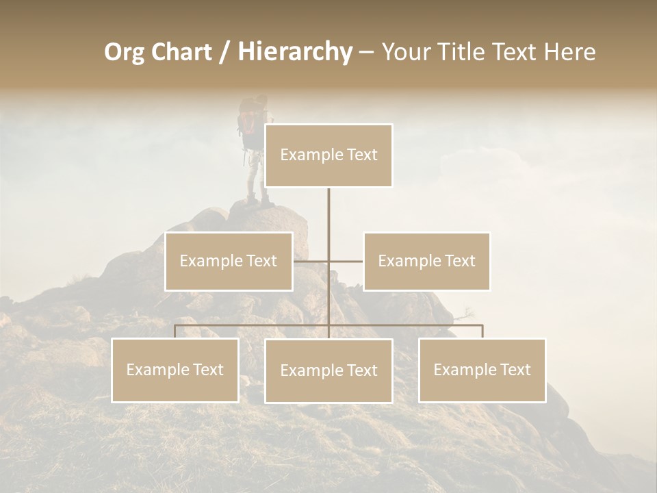 Sport Concept Backpack PowerPoint Template