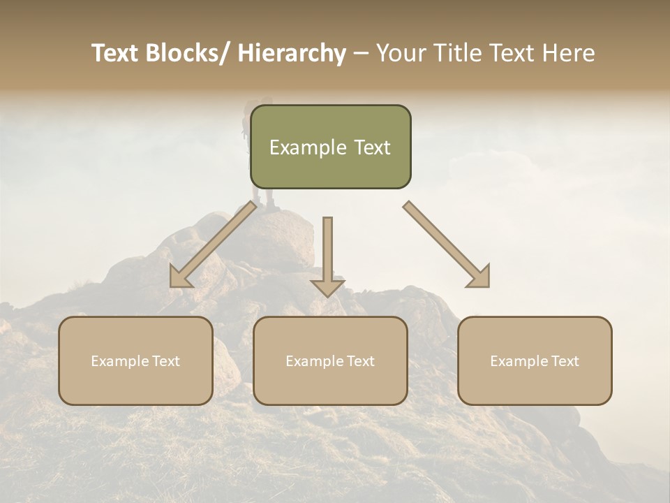 Sport Concept Backpack PowerPoint Template
