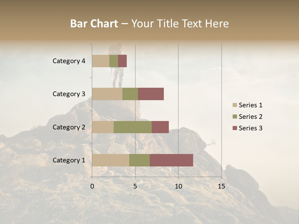 Sport Concept Backpack PowerPoint Template