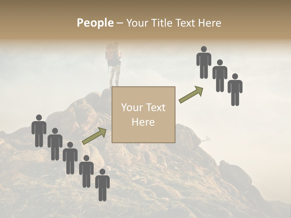 Sport Concept Backpack PowerPoint Template