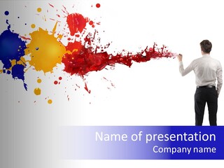 Body Solution Stain PowerPoint Template