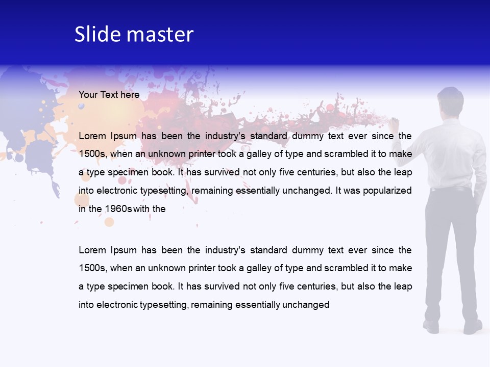 Body Solution Stain PowerPoint Template