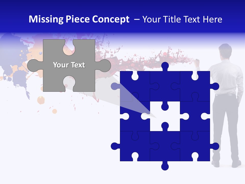 Body Solution Stain PowerPoint Template